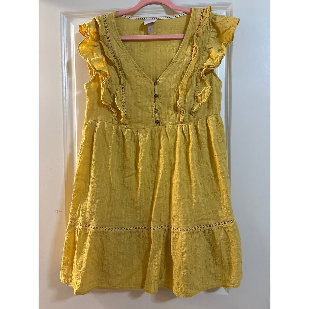 Knox Rose Boho Ruffle Lace Dress